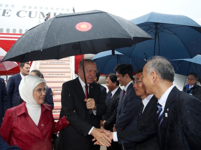 Cumhurbaşkanı Erdoğan Japonya'da